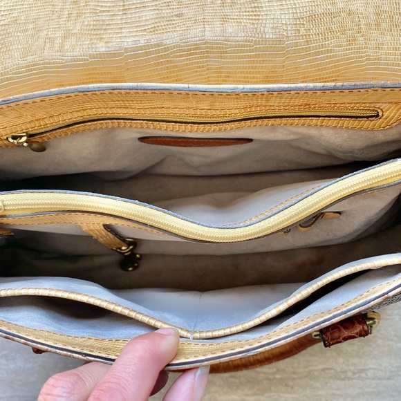 Brahmin Torey Tri Color Handbag - Picture 10 of 14